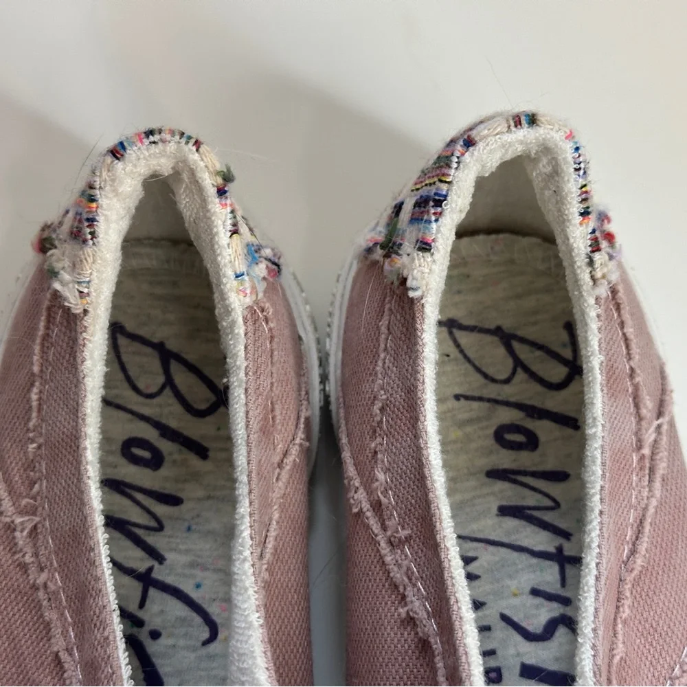 Blowfish Malibu Pink Multicolor Patchwork Canvas Sneakers - Picture 7 of 10